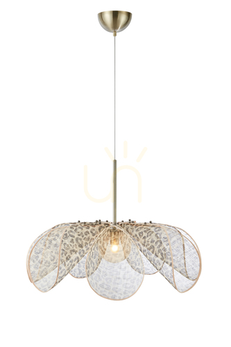 Check Markslojd STYRKA Pendant Light Beige Iron 75 cm E27 109170