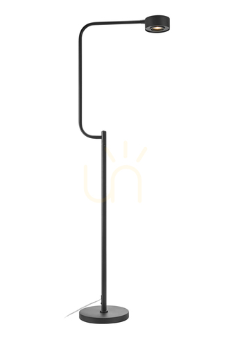 Check Markslojd HUGO Floor Lamp Black Iron 130 cm 109175