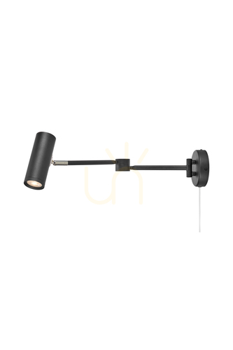 Check Markslojd ARLO Wall Light Black LED 1L 109181