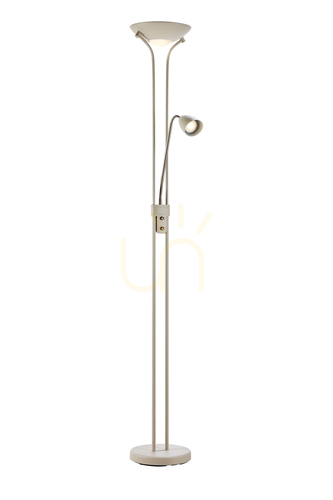 Check Markslojd Floor Lamp Beige 2-Light Iron 180 cm 109188