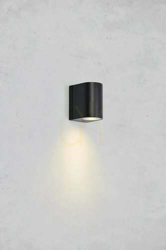 Check Markslojd ALOR Outdoor LED Wall Light Black IP65 109107