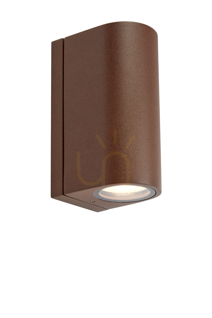 Outdoor Wall Lamp Markslojd Alor LED Brown Aluminum IP65 2L 109111