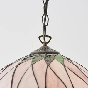 Tiffany Pendant Lamp Interiors Hutchinson Multicolor Glass Steel 40 cm 64176 small 7
