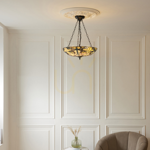 Ashton Tiffany Multicolor Pendant Lamp 111869 Interiors small 2