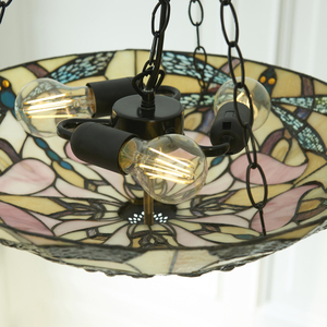 Ashton Tiffany Multicolor Pendant Lamp 111869 Interiors small 5