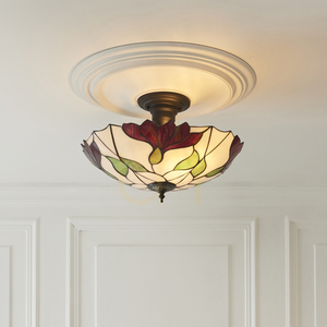 Interiors Botanica Tiffany Multicolor Ceiling Light 45 cm 111896 small 2