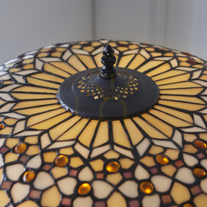 Standing Lamp Interiors Mille Feux Tiffany Multicolor 157.5 cm E27 2-Light 111921 small 6