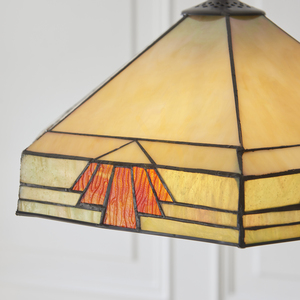 Nevada Tiffany Multicolor Pendant Lamp 111989 Interiors. small 5