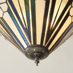 Plafond Interiors Astoria Tiffany Multicolor 40 cm 2-Licht E27 112191 small 5