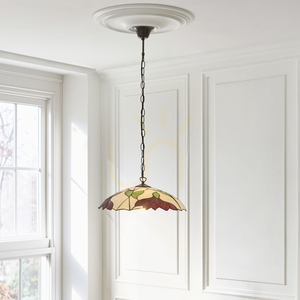 Tiffany Pendant Lamp Botanica Multicolor 45 cm Interiors 112246 small 2