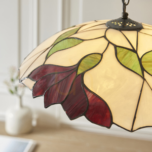 Tiffany Pendant Lamp Botanica Multicolor 45 cm Interiors 112246 small 4