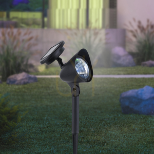 LEKU-SOL Garden Lamp 19102-18 Black 3xLED small 11