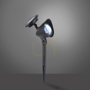 LEKU-SOL Garden Lamp 19102-18 Black 3xLED small 4