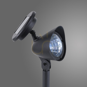LEKU-SOL Garden Lamp 19102-18 Black 3xLED small 8