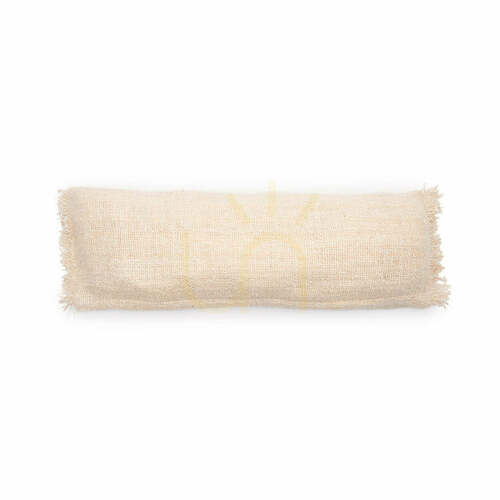 Check Cushion Cover BAZAR BIZAR Oh My Gee Cream 35x100 cm