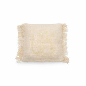 Cushion Cover BAZAR BIZAR Oh My Gee Cream 40x40 cm small 0