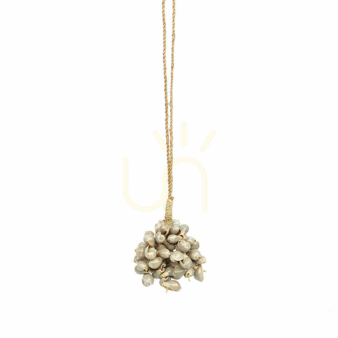 The Grey Shell Tassel