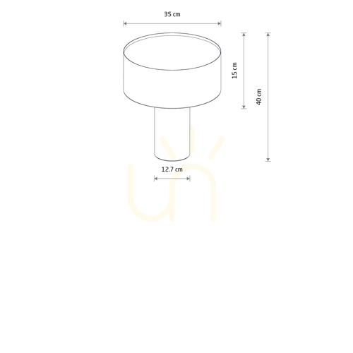 Check SANTANA C Table Lamp 12206 Nowodvorski