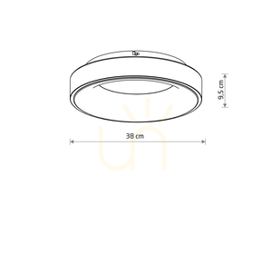 Plafond NIKKI ROUND LED 12363 Nowodvorski 7 Plafond NIKKI ROUND LED 12363 Nowodvorski small 7