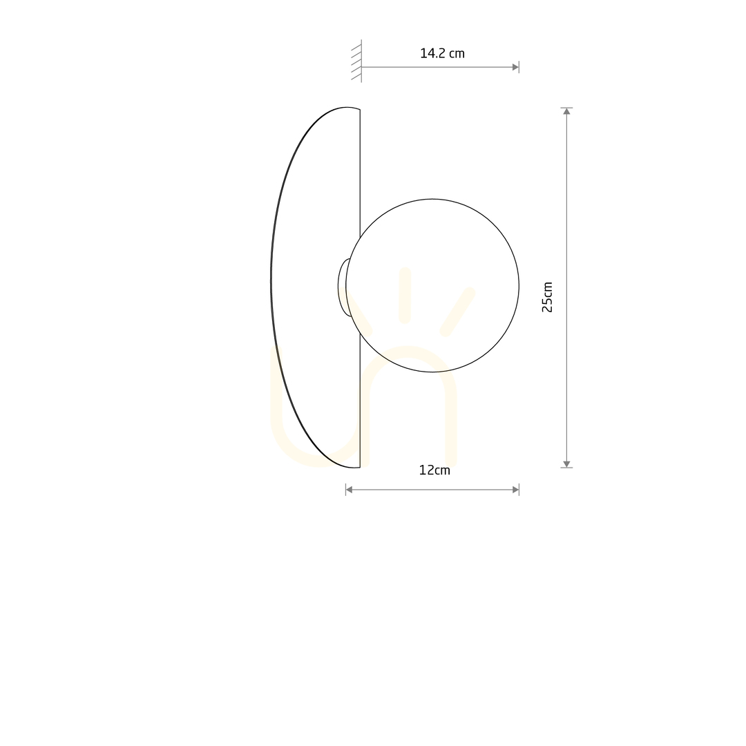 Check Wall lamp SATURN S 12602 Nowodvorski Wall lamp SATURN S 12602 Nowodvorski