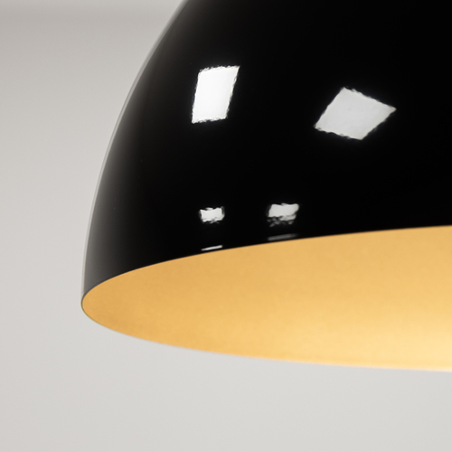 Check HEMISPHERE SUPER S Pendant Lamp 10694 gloss black - Nowodvorski
