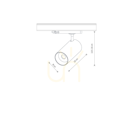 Check CTLS SPOT LED 30W 12304 Track Lighting Fixture by Nowodvorski