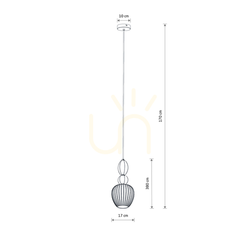 Check CORALS 11974 Pendant Light by Nowodvorski