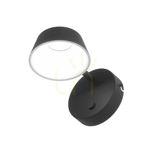 Wall Sconce Timo Open Design Highlights White Black LED 3000K IP20 small 2