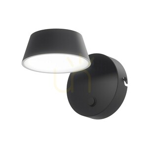 Wall Sconce Timo Open Design Highlights White Black LED 3000K IP20 small 3