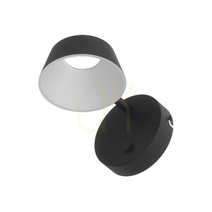 Wall Sconce Timo Open Design Highlights White Black LED 3000K IP20 small 4