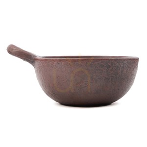 BAZAR BIZAR Ethnic M Terracotta Bowl with Handle 22 × 17 × 9 cm small 7