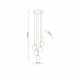 Pearl Mix Pendant Light 5 Xg9 small 8