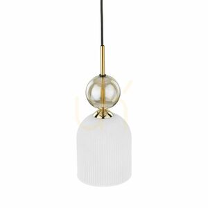 Sophia Cognac White Pendant Light 1 Xe14 small 6