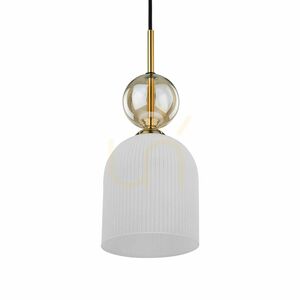 Sophia Cognac White Pendant Light 1 Xe14 small 8