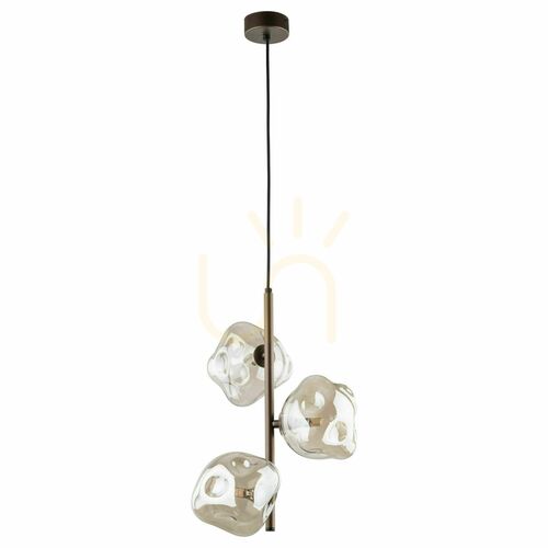 Check Lava Brown Pendant Light 3 Xg9