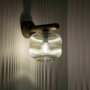 Salvia Brown Wall Sconce 1 Xe14 small 1