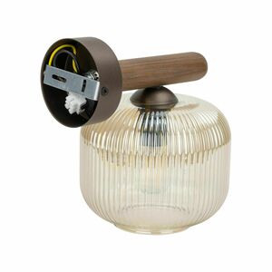 Salvia Brown Wall Sconce 1 Xe14 small 7