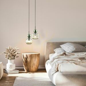 Sophia Green Cognac Pendant Light 1 Xe14 small 2