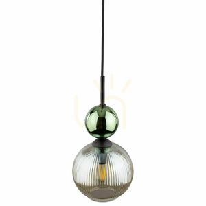 Sophia Green Cognac Pendant Light 1 Xe14 small 8