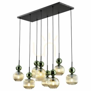 Sophia Green Cognac Pendant Light 8 Xe14 small 9