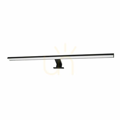 Check Leito Black 2-in-1 LED Wall Sconce, 12 W, 80 cm