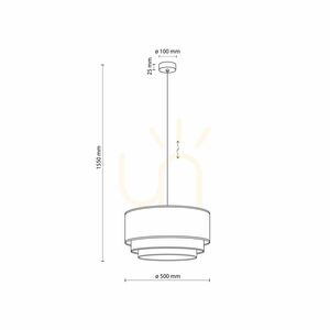 Trio Mix Pendant Light 1 Xe27  500 small 9