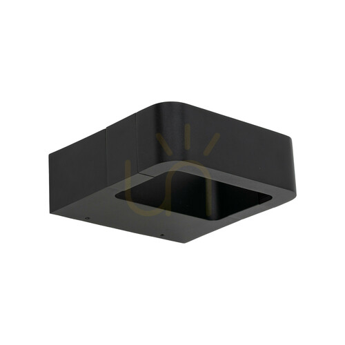 Check Arius Black Wall Sconce IP54