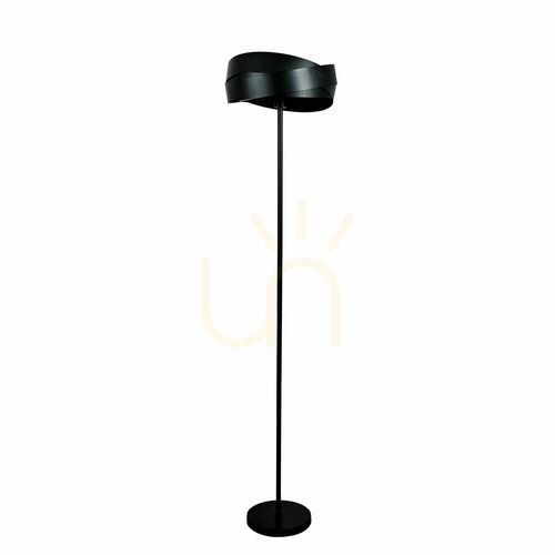 Check Terra Black Floor Lamp 1 Xe27