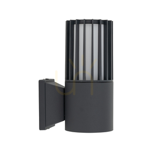 Ribo Gray Wall Sconce IP54 1 XE27 small 3