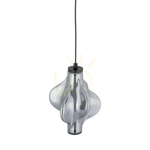 Elva Black 8 W LED Pendant Light small 3