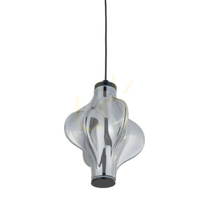 Elva Black 8 W LED Pendant Light small 4