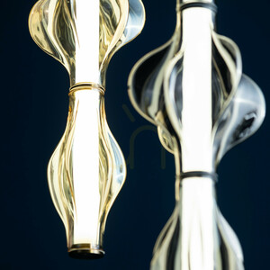 Elva Brass 22 W LED Pendant Light small 9