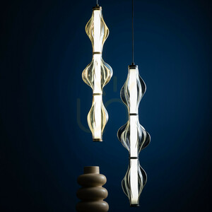 Elva Black  22 W LED Pendant Light small 5