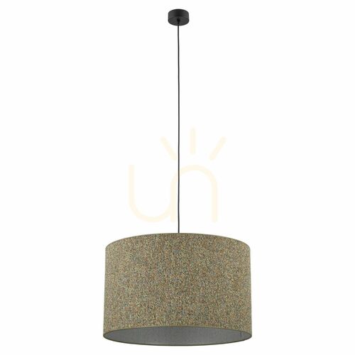 Check Vellum Black Multicolor Hanging Lamp 1 Xe27